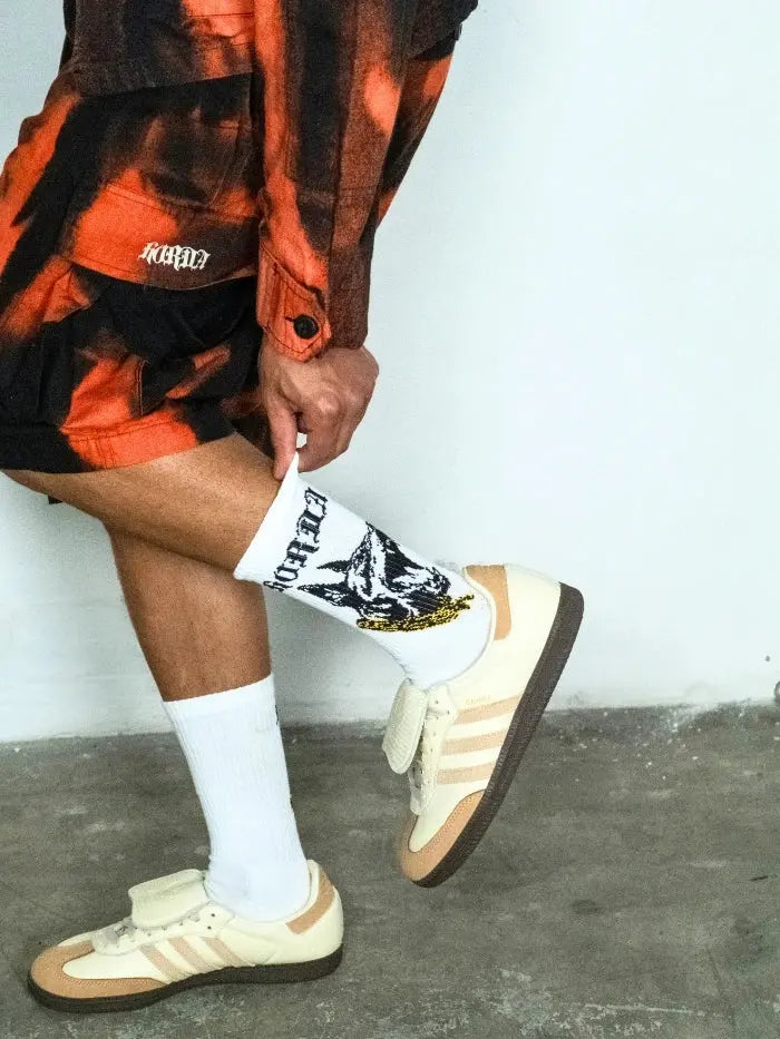 Cargo Shorts Flame Effect Horda Brand