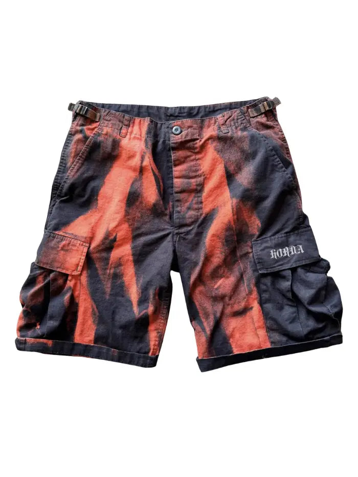 Cargo Shorts Flame Effect Horda Brand