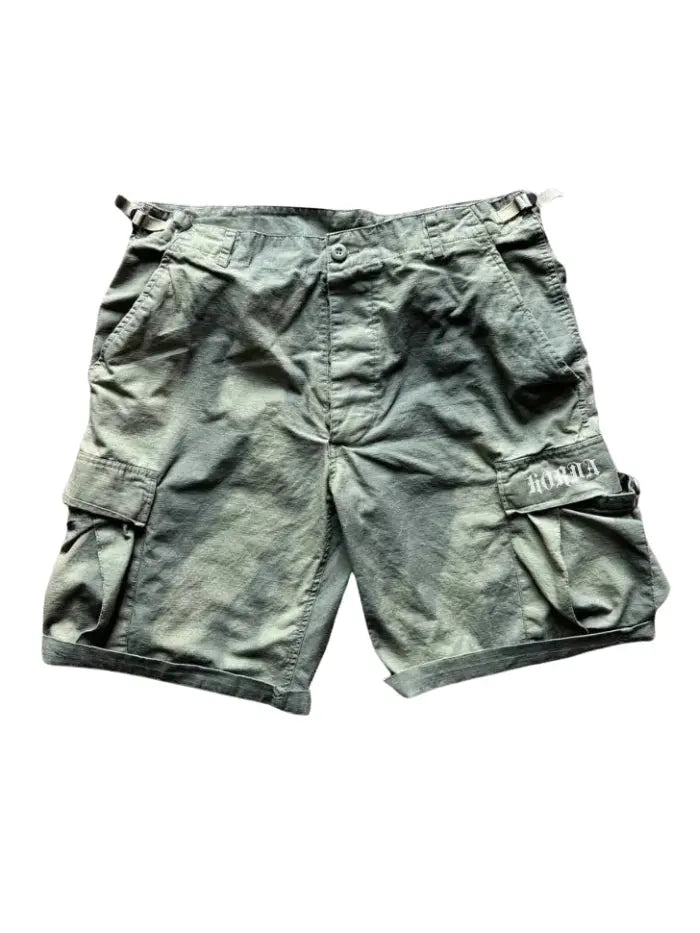 Cargo Shorts Green Washed Horda Brand
