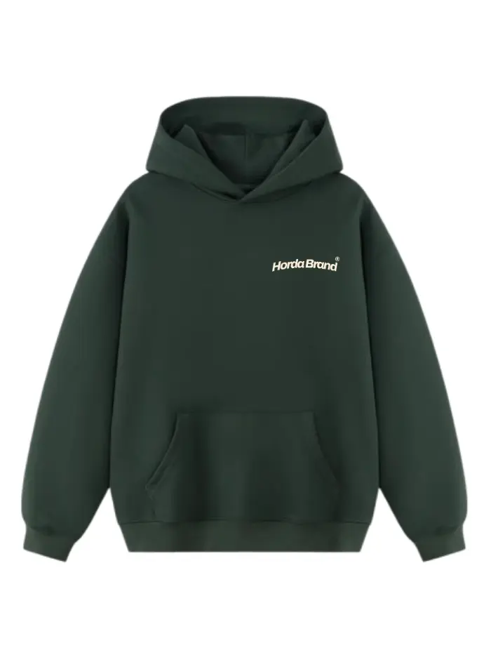Felpa con cappuccio Horda Brand 380gsm – Look Aesthetic Horda Brand Streetwear