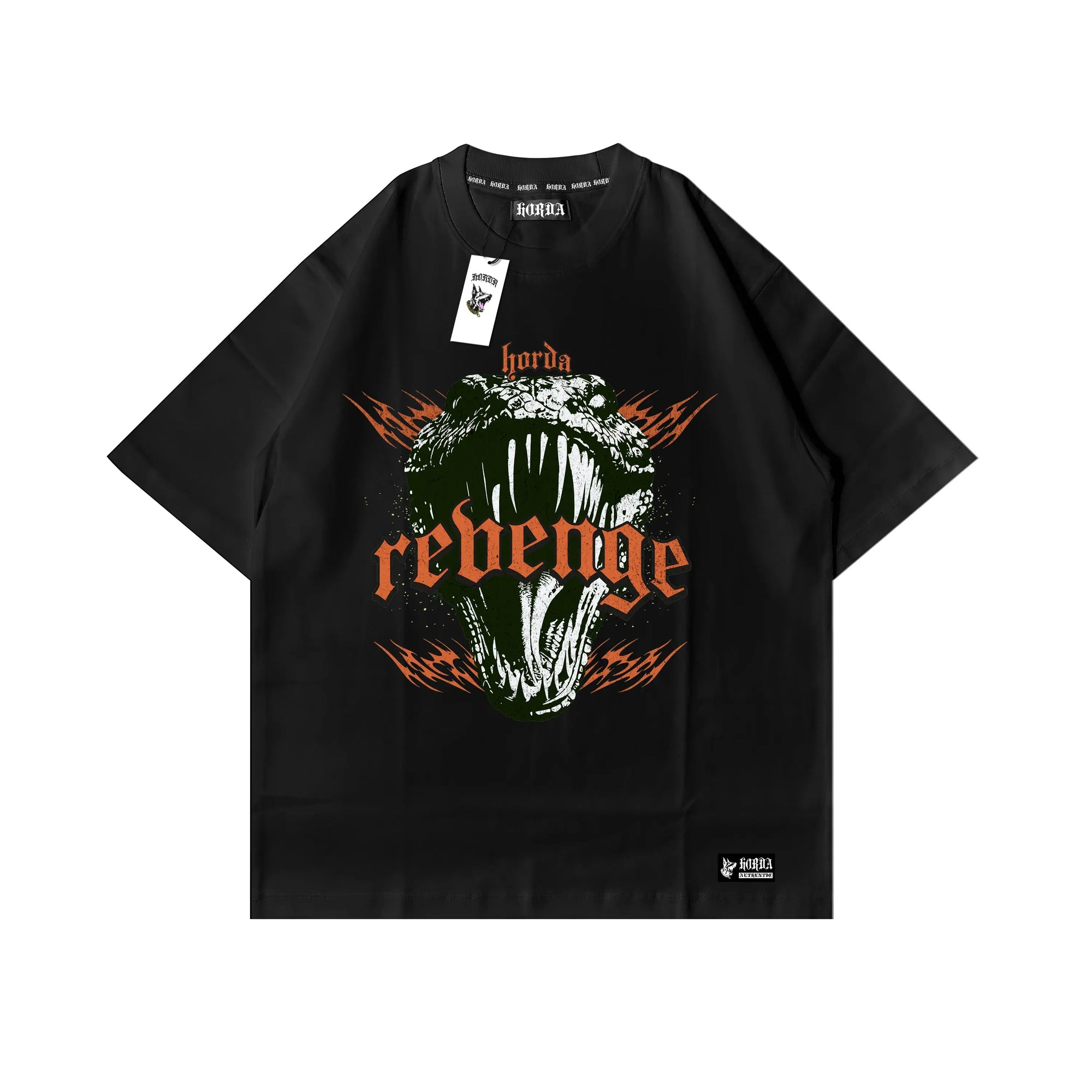 T-Shirt streetwear style 100% Cotone Viper Revenge Horda Brand Streetwear