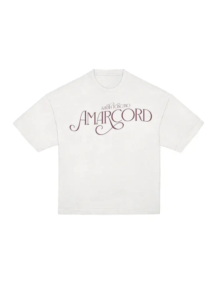 T-shirt Sarah Toscano 100% Cotone Horda per Sanremo " Amarcord" Horda Brand