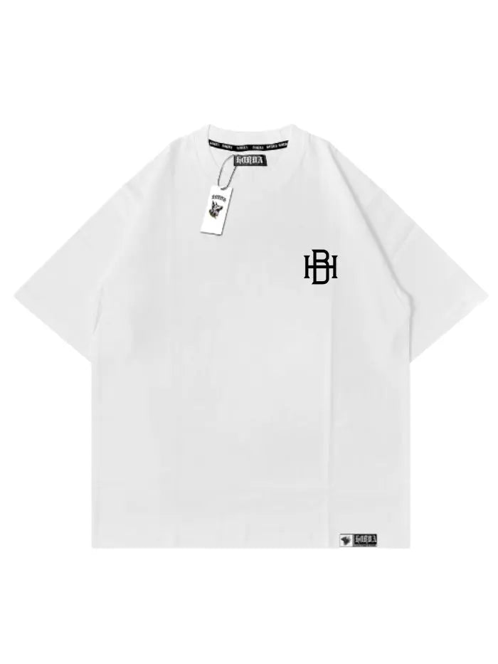 T-shirt Signature Boxy Cotone Italiano Comfort e Stile Horda Brand Streetwear