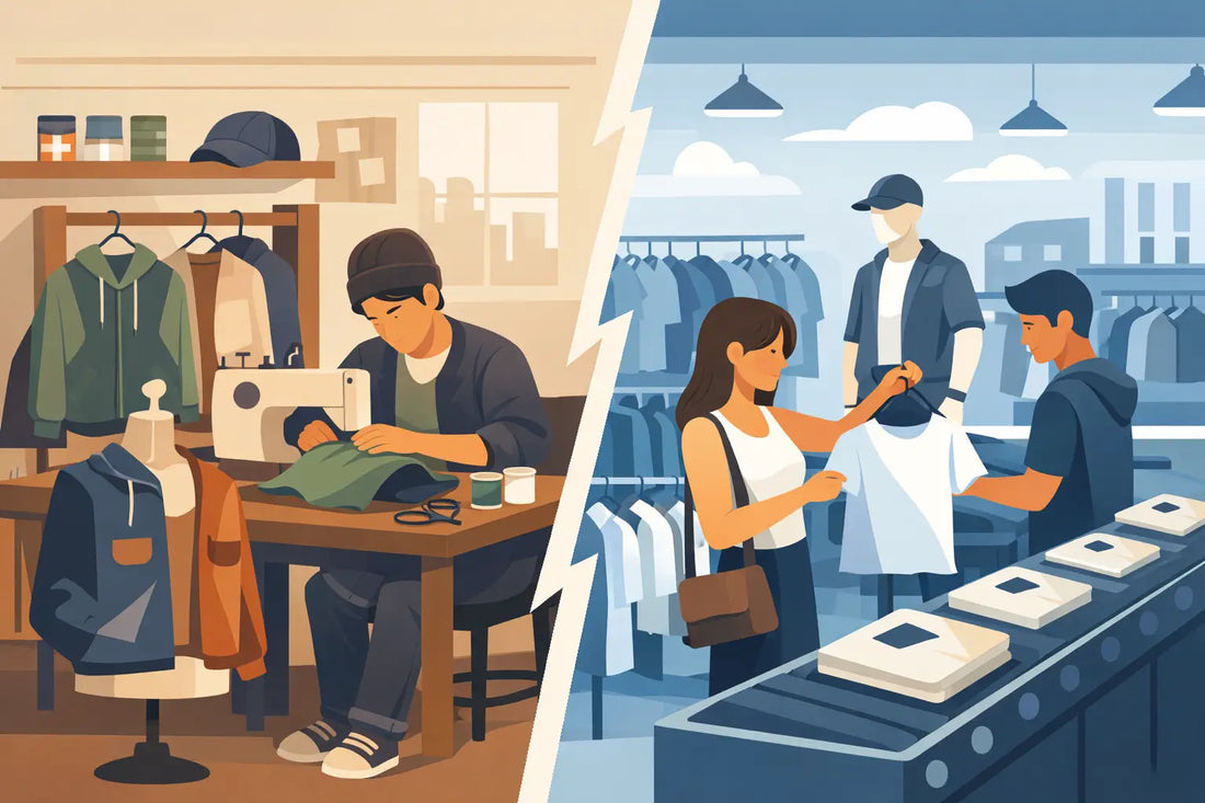 Streetwear artigianale vs fast fashion, scegli bene