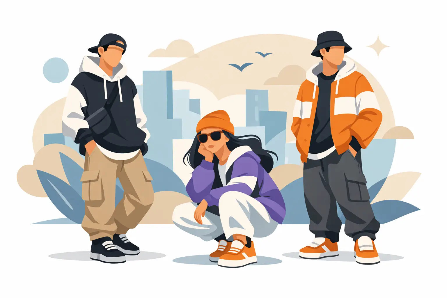 Outfit streetwear per esprimere personalità