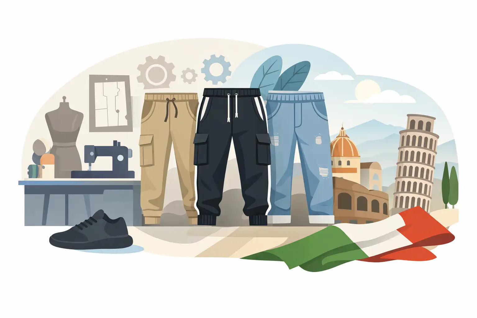 Pantaloni streetwear made in Italy: cosa conta