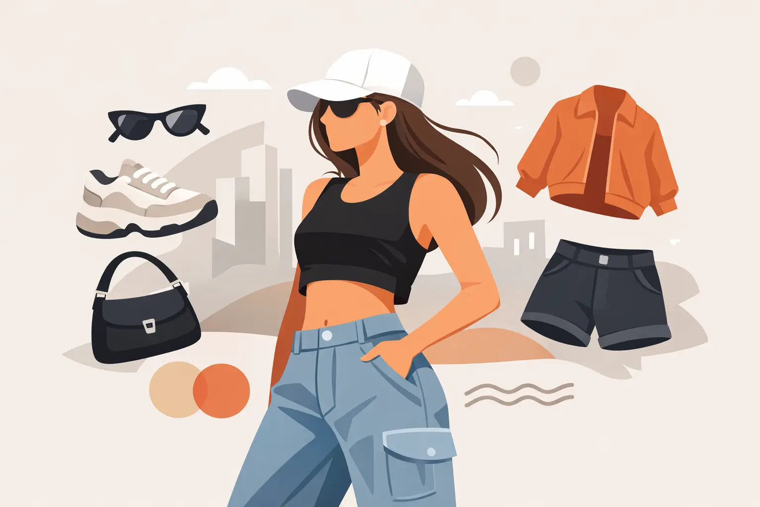 Come abbinare crop top streetwear con stile