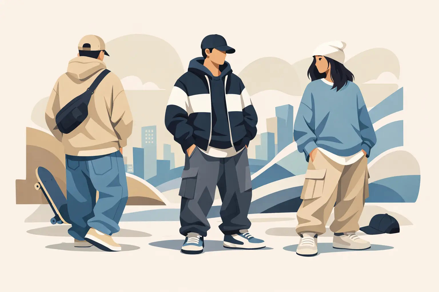 Guida alle vestibilità streetwear contemporanee
