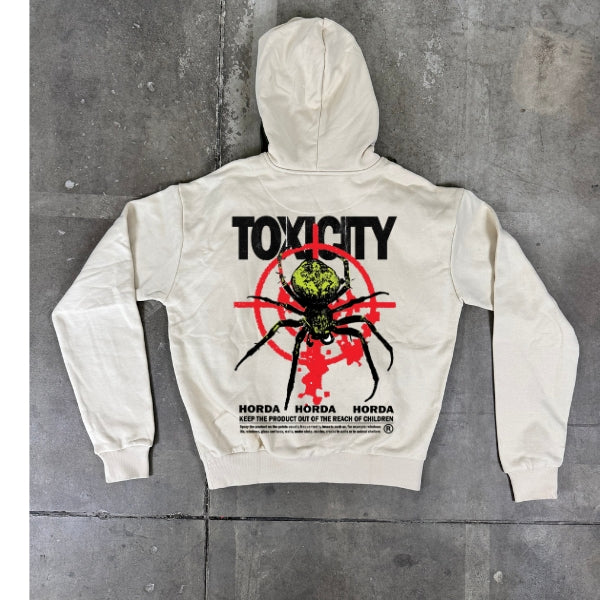 Toxicity – Kapuzenpullover mit kastiger Passform aus 100 % Baumwolle