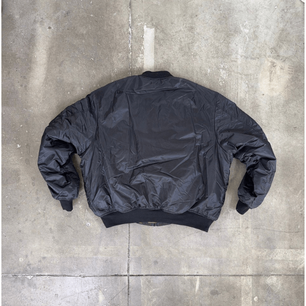 Bomber Militare Nero Horda Brand Basic