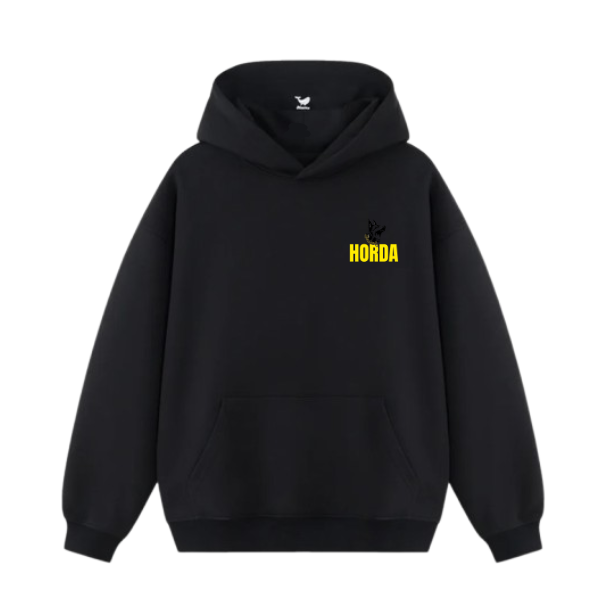 100% Cotton "Dobermann Yellow" Boxy Fit Hoodie