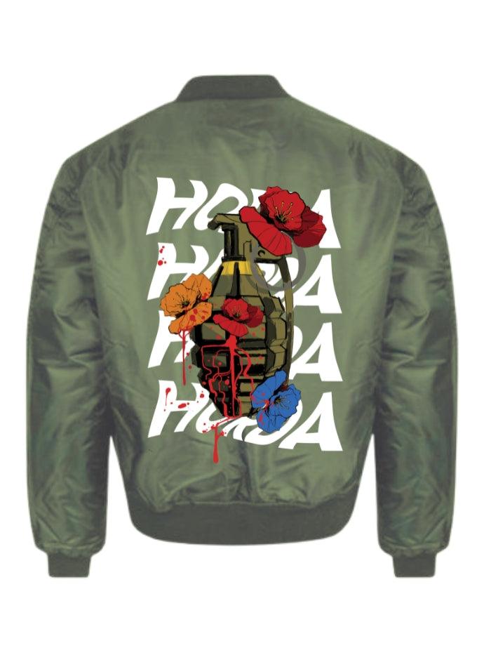 Bomber Verde Militare Horda Bomb - Horda Brand Streetwear