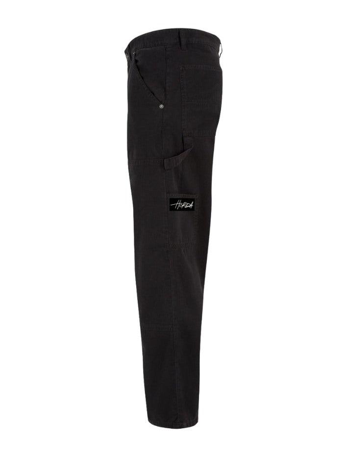 Pantalone Nero Carpenter in 100% cotone - Horda Brand Streetwear