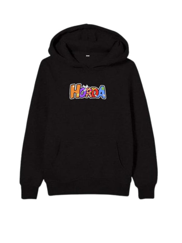 Felpa con cappuccio Nera Horda Bambino - Horda Brand Streetwear