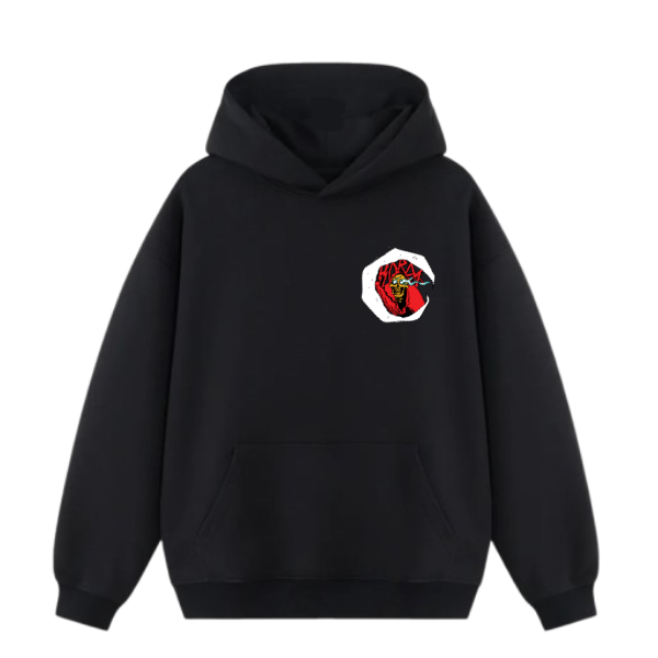 100% Cotton Boxy Fit "Devil" Sweatshirt