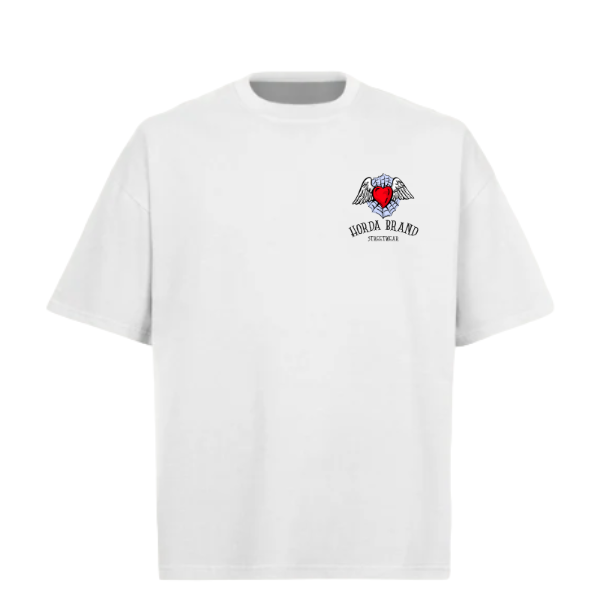 Hawaiian Pizza White T-shirt in 100% cotton