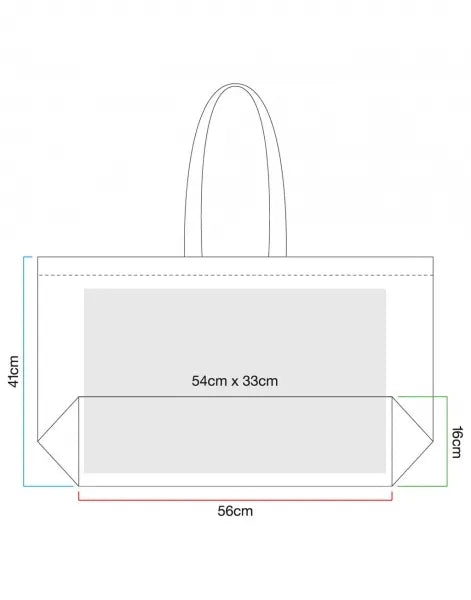 Tote Bag Olive Oversize 100% Cotone Riciclato | Horda Horda Brand Streetwear