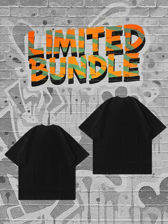 T-shirt Bundle Tee Gotic & Tee Flame Horda Brand Streetwear