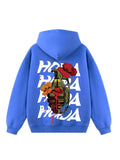 Felpa con cappuccio Bluette 100% cotone 460 grammi - Horda Brand Streetwear