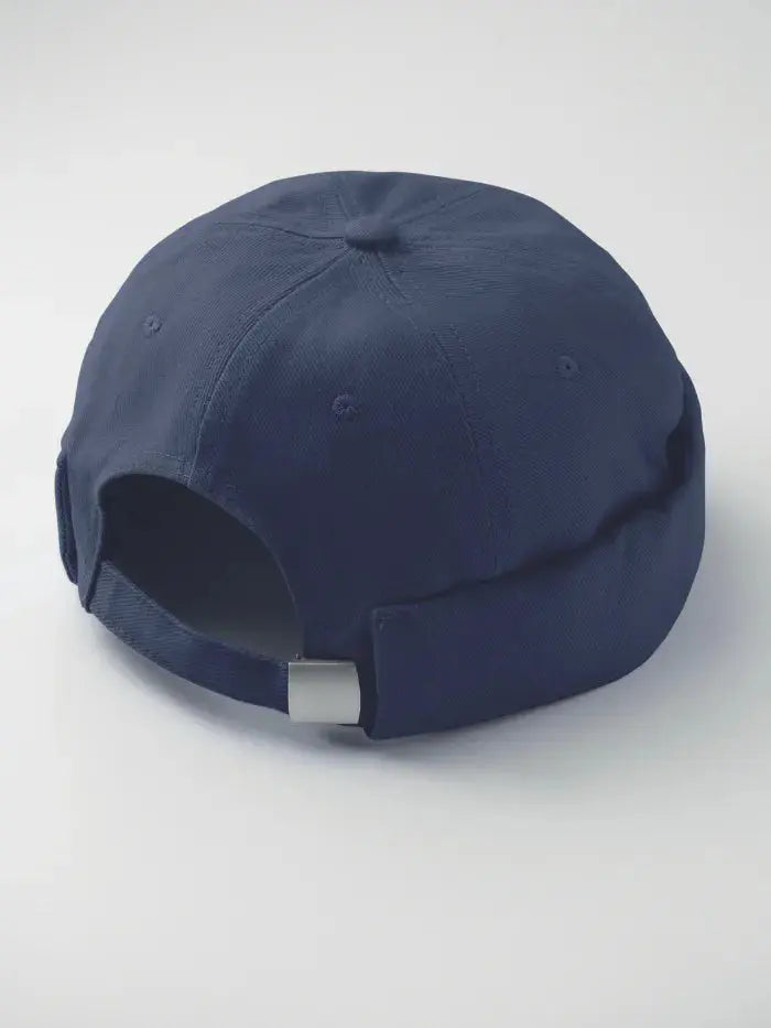 Berretto Docker Navy in Cotone Pesante Spazzolato – Taglia Unica Horda Brand