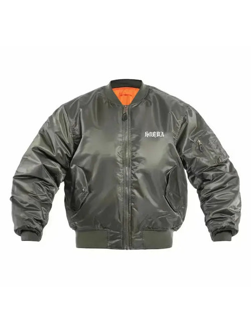 Giubbotto Bomber Verde Militare Horda Bomb Horda Brand Streetwear