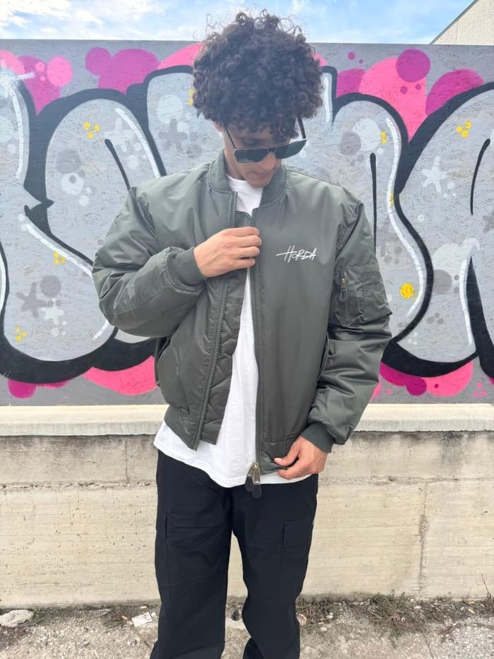 Bomber Verde Militare Horda Bomb - Horda Brand Streetwear