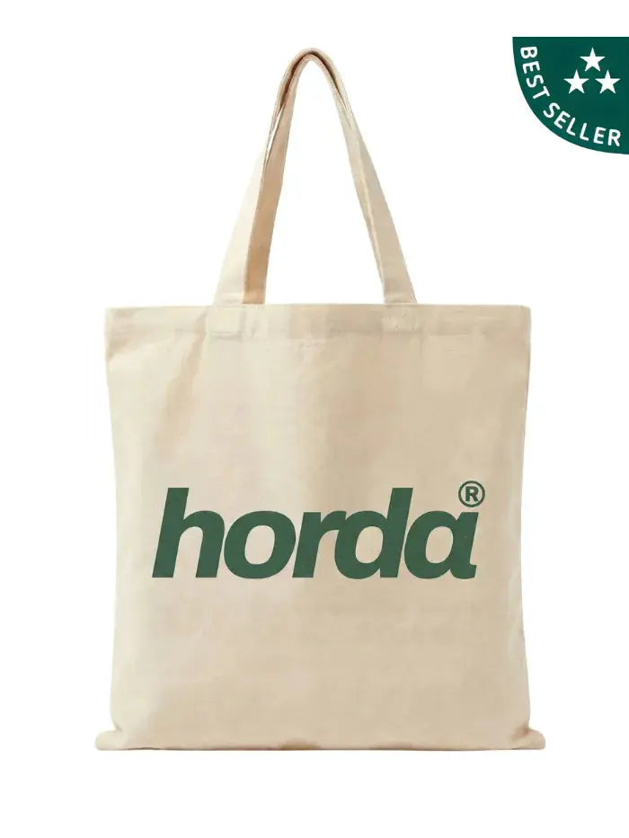 Borsa in Tela Horda: Shopper Minimalista in Puro Cotone 100% Horda Brand