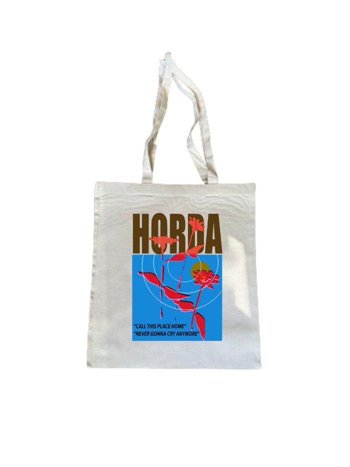 Bag 100% cotone Flowers - Horda Brand