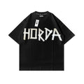 Boxy Fit T-shirt 100% Cotone "Taped" - Horda Brand Streetwear
