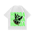Boxy Fit T-shirt Bianca 100% Cotone Horda X3 Horda Brand Streetwear