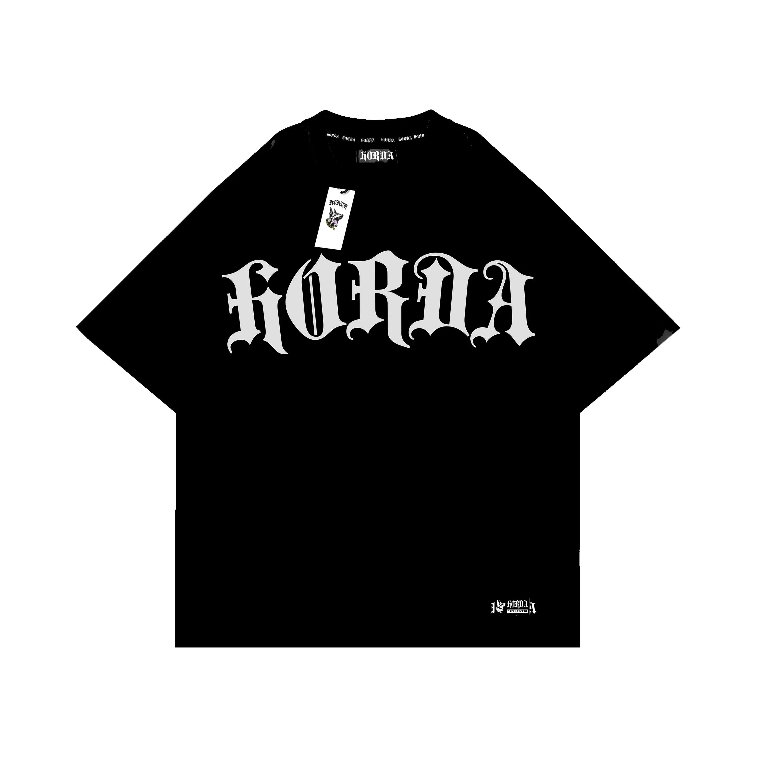Boxy fit T-shirt 100% cotone Horda Gotic Horda Brand Streetwear