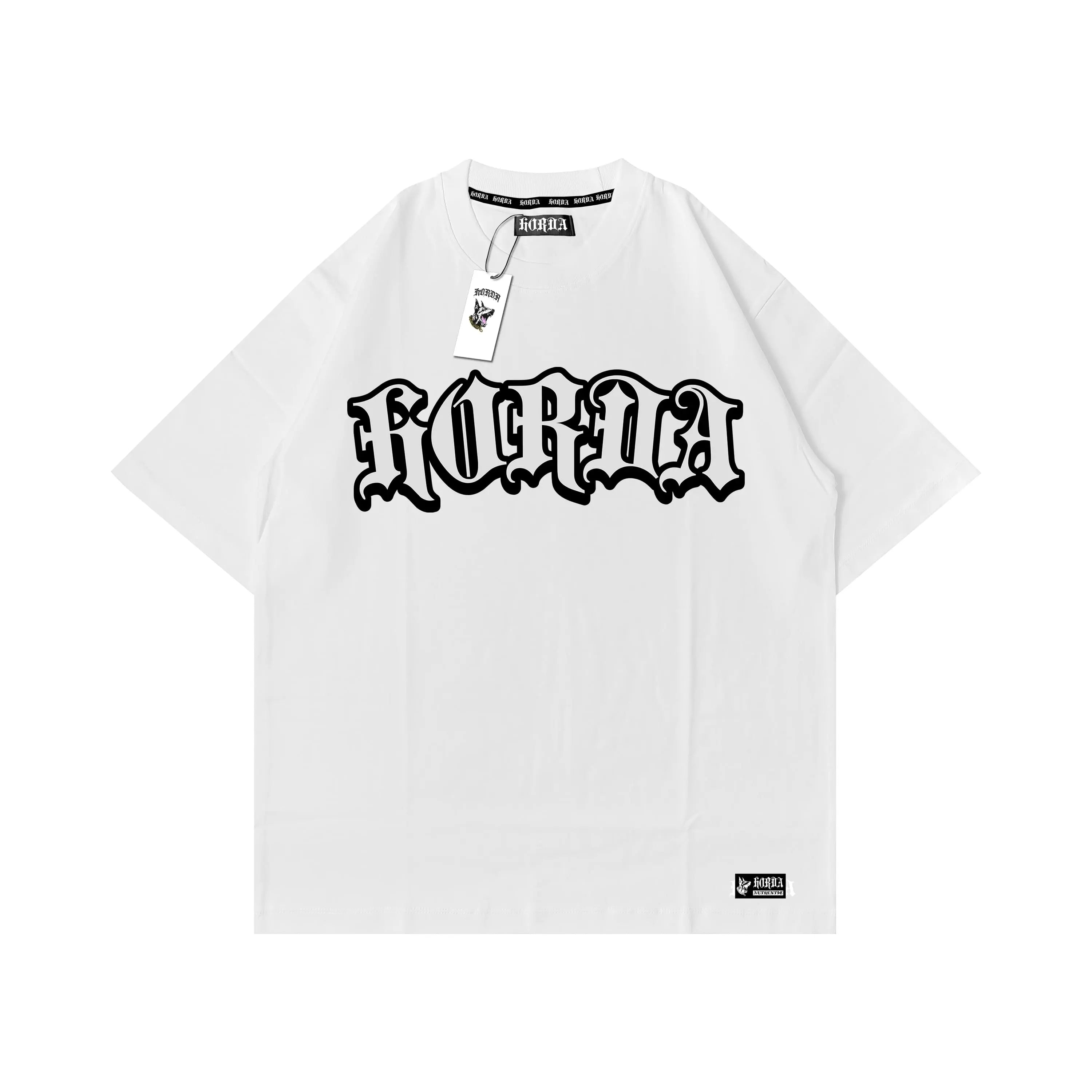 Boxy fit T-shirt 100% cotone Horda Gotic Horda Brand Streetwear
