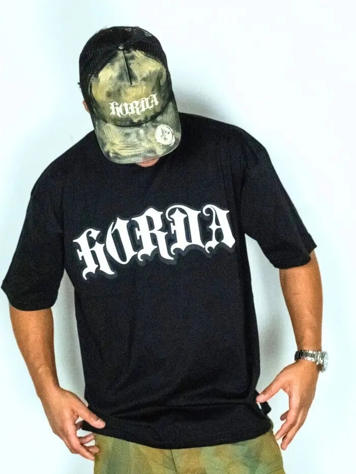 Boxy fit T-shirt 100% cotone Horda Gotic Horda Brand Streetwear