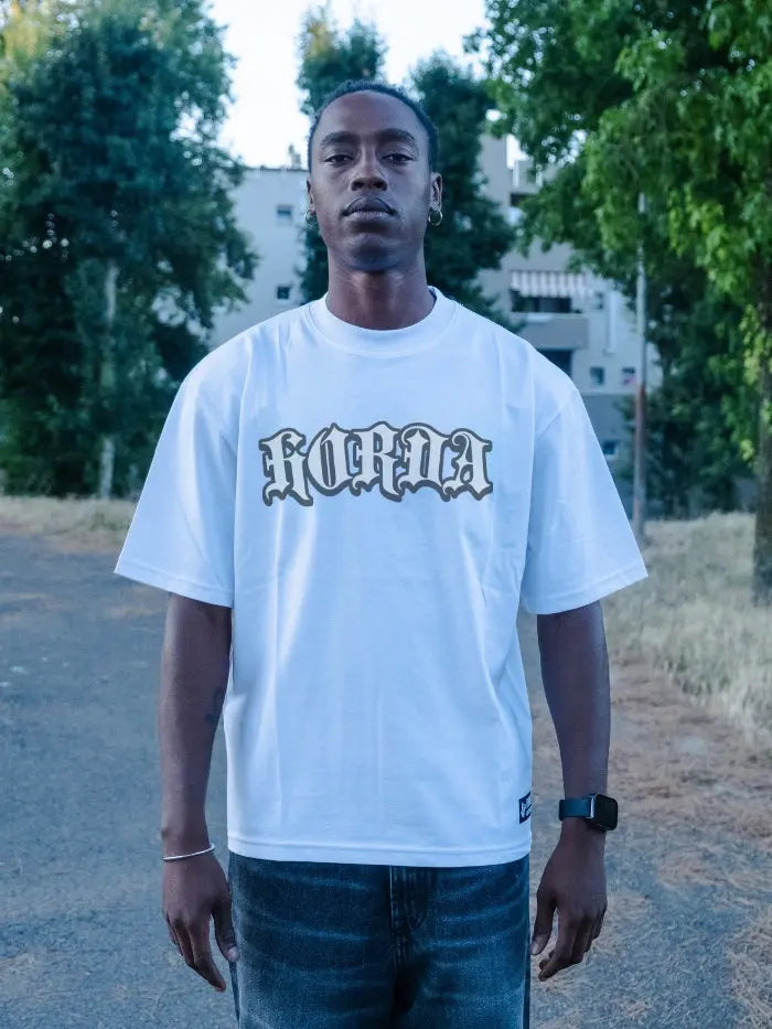 Boxy fit T-shirt 100% cotone Horda Gotic Horda Brand Streetwear