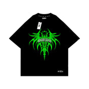 Boxy fit shirt 100% Cotone Acid Dragonfly Horda Brand Streetwear
