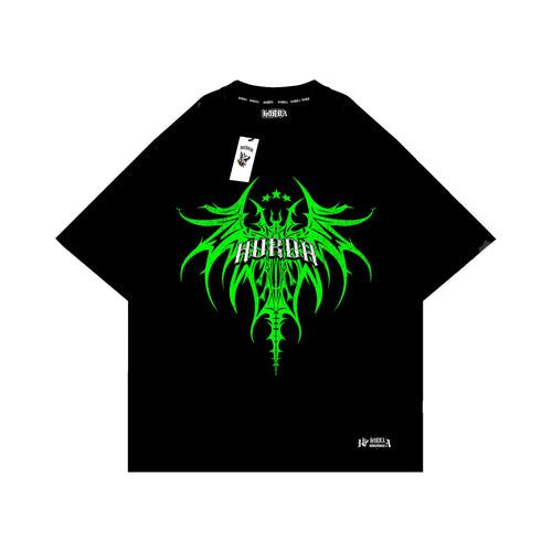 Boxy fit shirt 100% Cotone Acid Dragonfly Horda Brand Streetwear