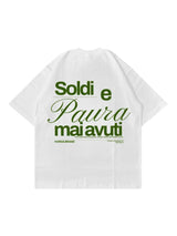 T-shirt Oversize Bianca Never Had Boxy Fit 200g