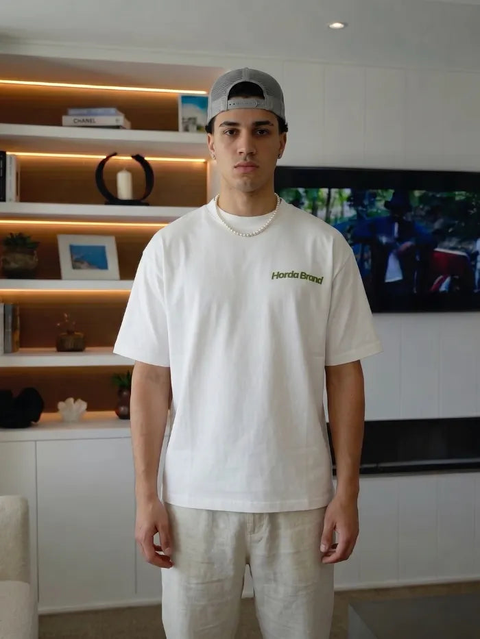 Boxy Oversized Heavyweight Cotton T‑Shirt – Made in Italy Horda Brand