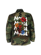 Camicia Camouflage 100% cotone ripstop - Horda Brand Streetwear