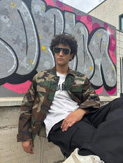 Camicia Camouflage 100% cotone ripstop - Horda Brand Streetwear