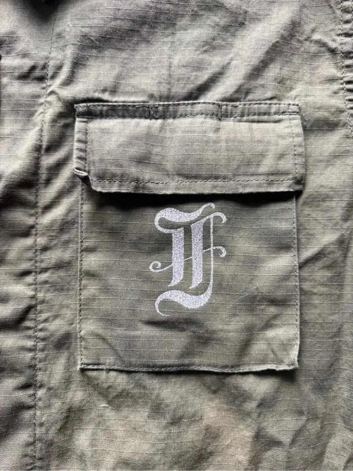Camicia Militare 100% cotone RipStop Horda Glitter Horda Brand Streetwear