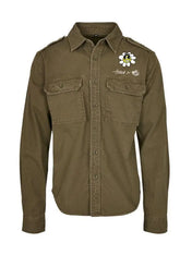 Camicia Military Green 100% Cotone in collaborazione tra Horda Brand & Nesli - Horda Brand Streetwear