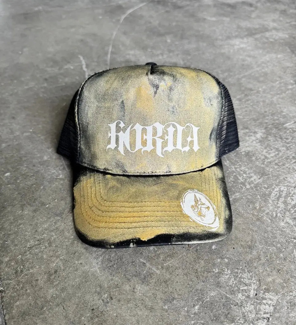 Cappellino Trucker Horda Handmade Yellow Horda Brand