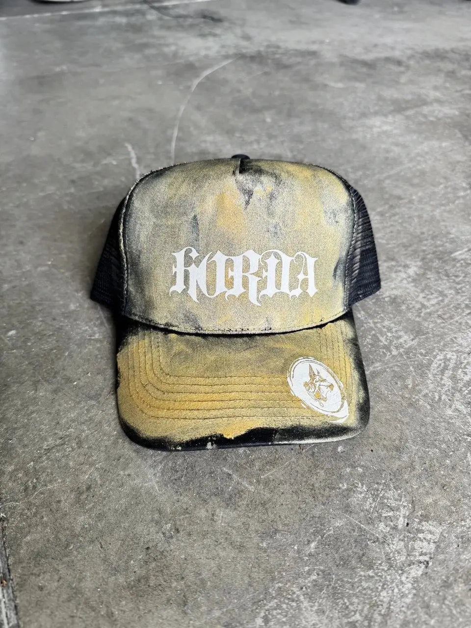 Cappellino Trucker Horda Handmade Yellow Horda Brand