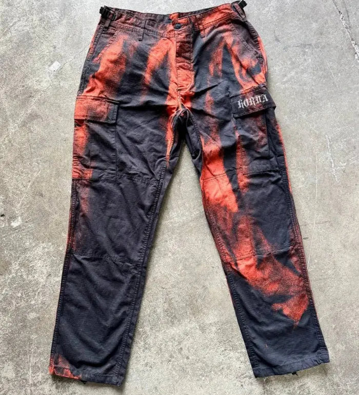 Cargo Flame Corrosion Horda Brand Streetwear
