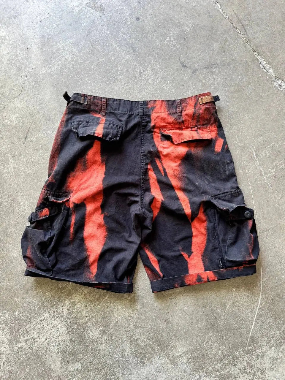 Cargo Shorts Effetto Flame Horda Brand