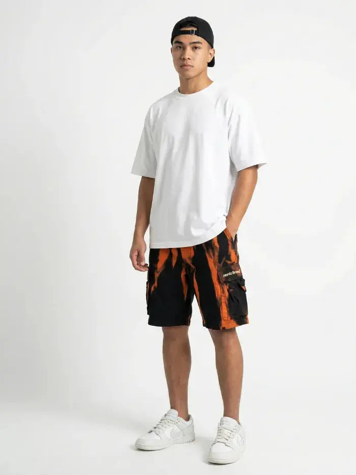 Cargo Shorts Flame Effect Horda Brand