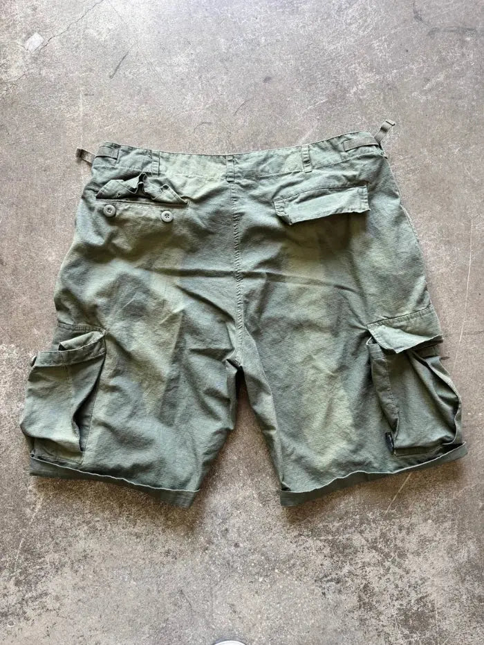 Cargo Shorts Green Washed Horda Brand