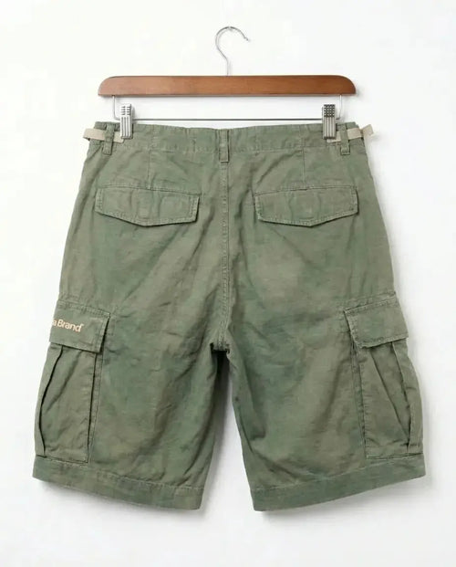 Cargo Shorts Green Washed Horda Brand