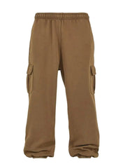 Cargo Sweatpant in 100% Cotone Cammello - Horda Brand Streetwear